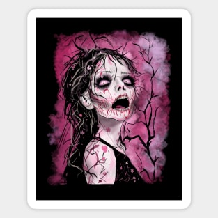 Surreal Zombie Magnet